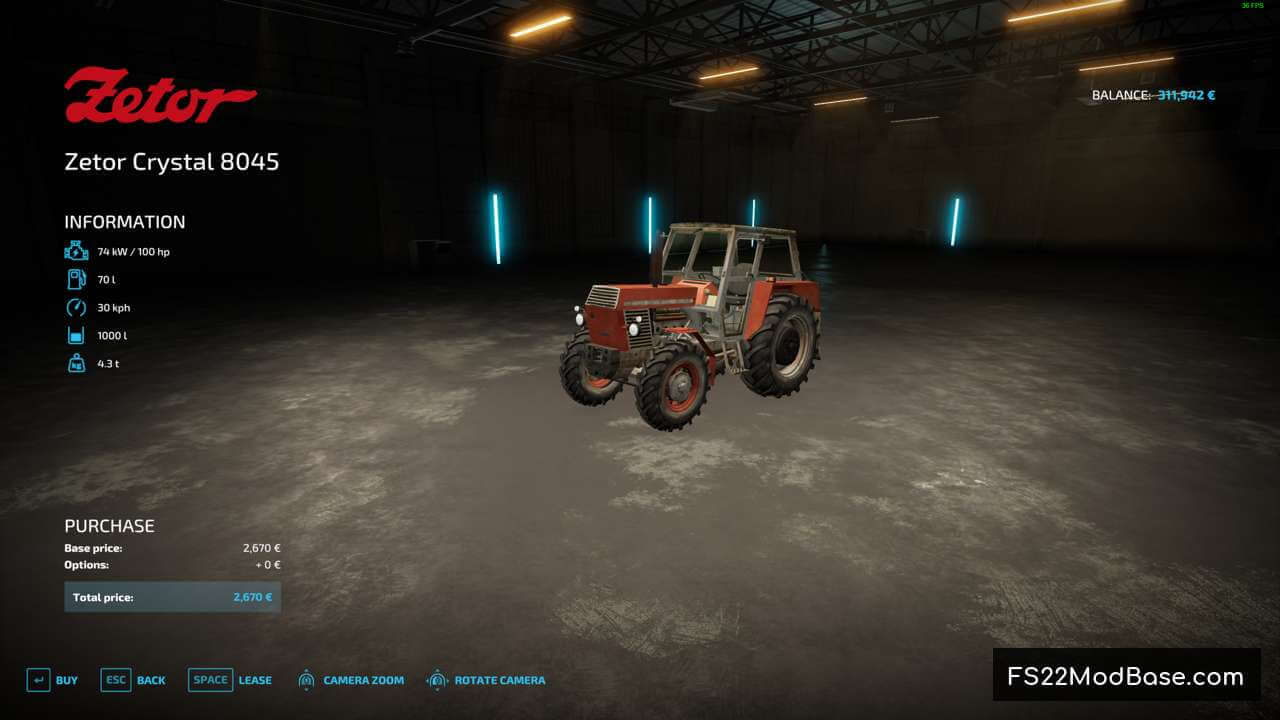 Zetor Crystal 8045