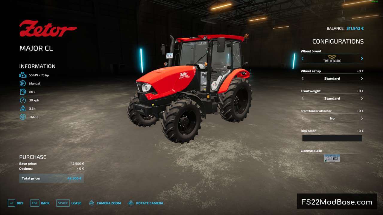 Zetor Major CL80