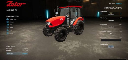 Zetor Major CL80