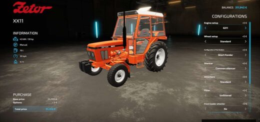 Zetor XX11 Pack