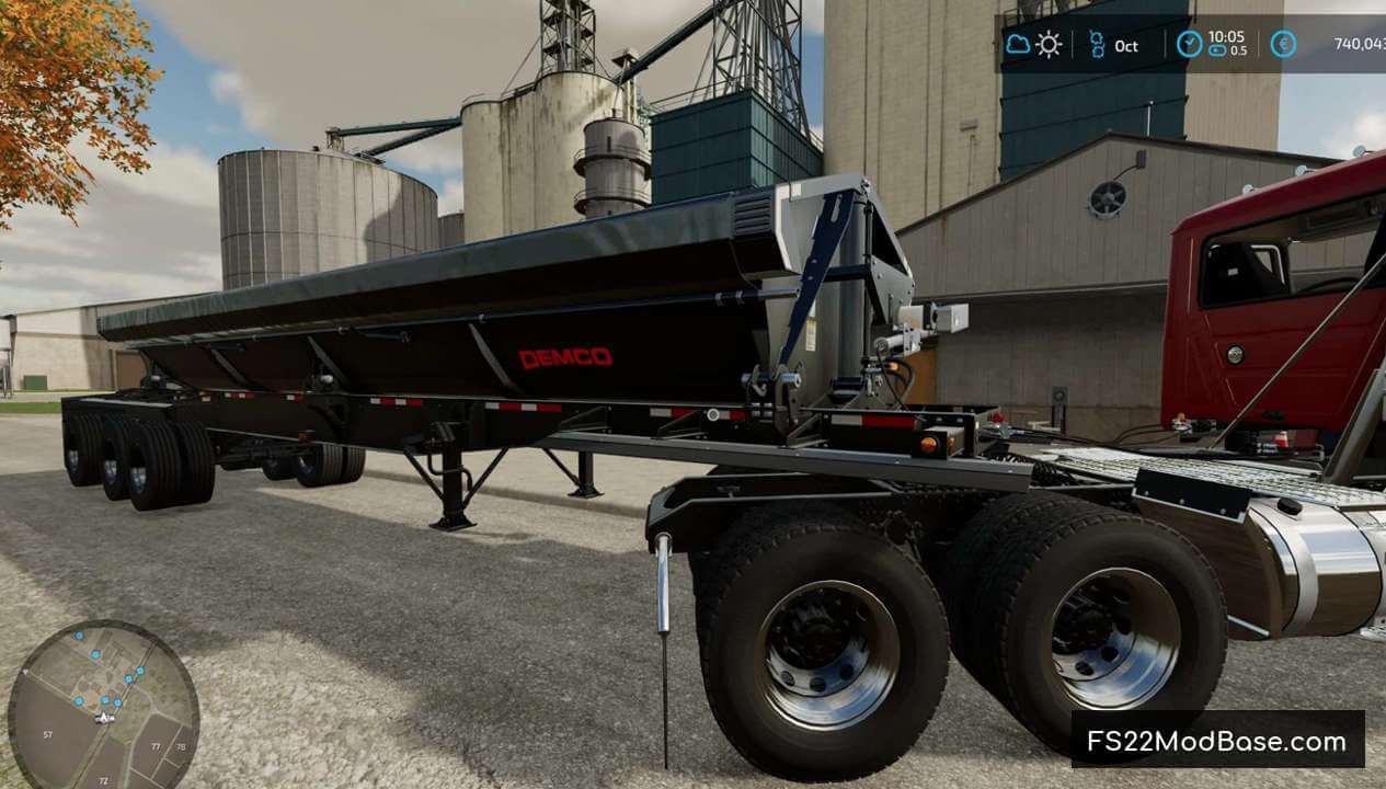 Demco Side Dump Custom Farming Simulator 22 Mod Ls22 Mod Fs22 Mod 0633