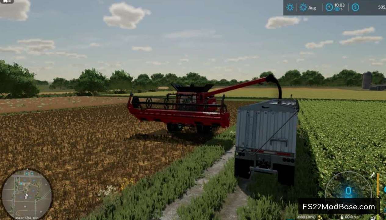 Jet Hopper Trailer Farming Simulator 22 Mod Ls22 Mod Fs22 Mod 4644