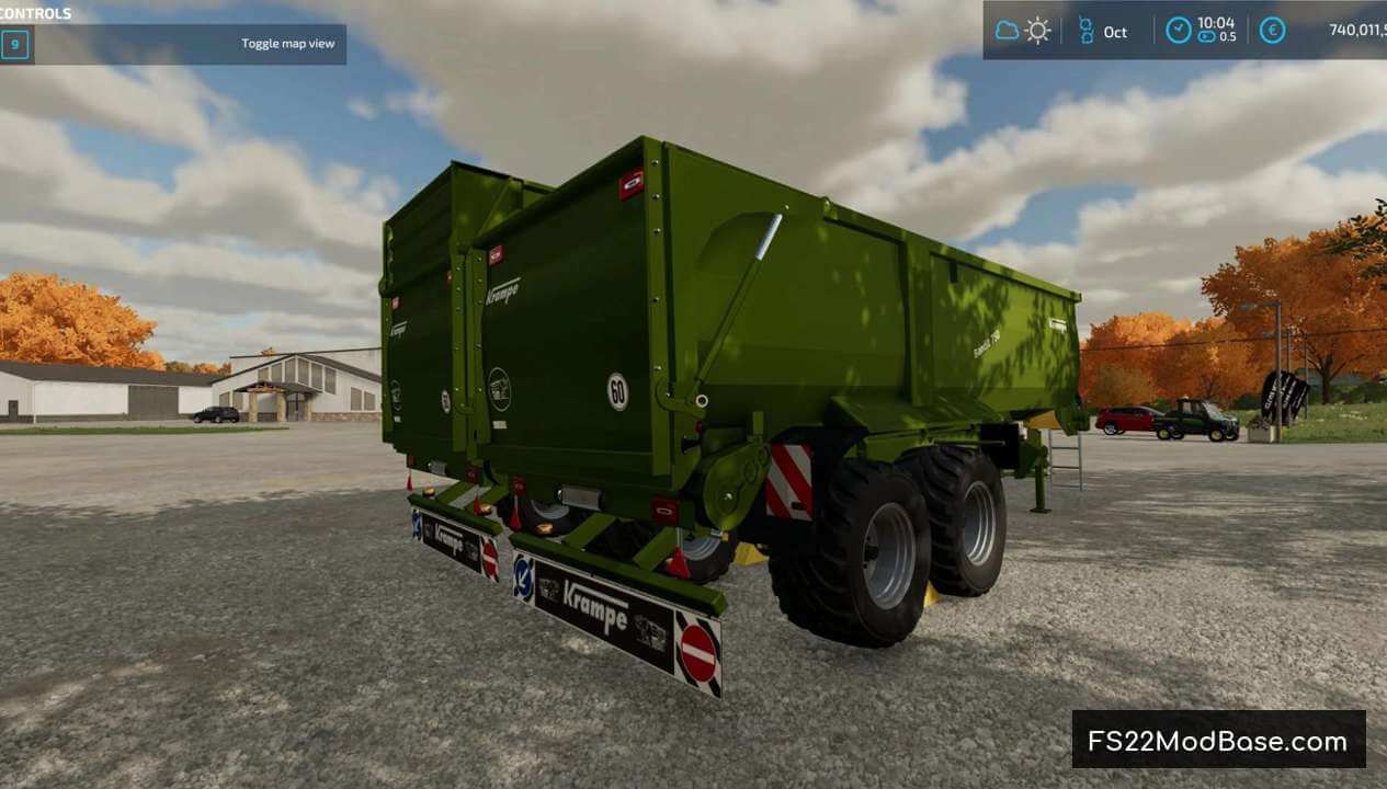 Krampe 750 Terratrac Farming Simulator 22 Mod Ls22 Mod Fs22 Mod 0598