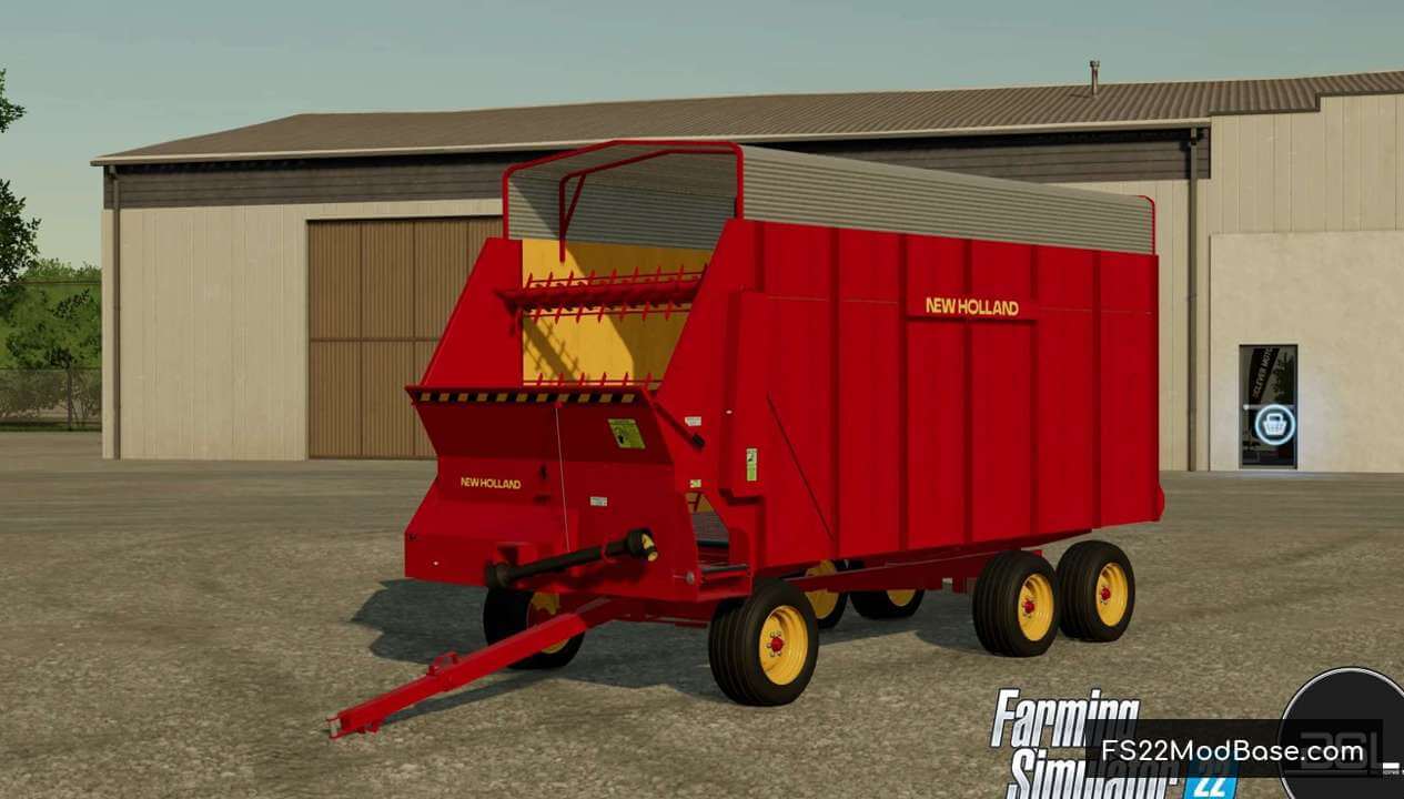 New Holland 716 Forage Wagon Farming Simulator 22 Mod Ls22 Mod Fs22 Mod 8373