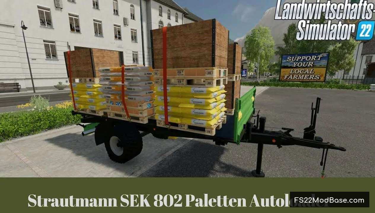 Strautmann SEK 802 Pallet Autoload