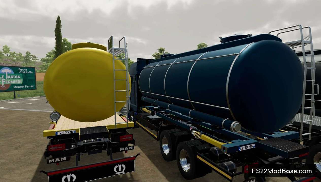 Tanker Addon for MAN TGX 2020