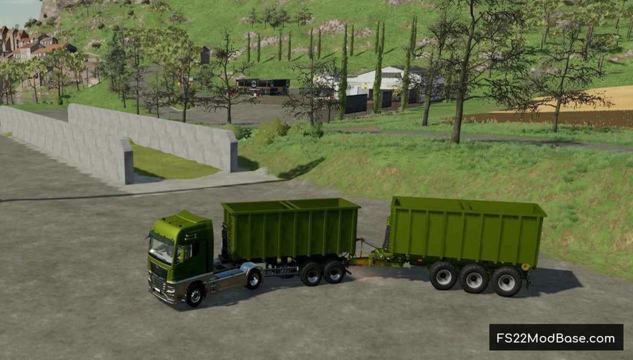 itRunner Hooklift Semi-trailer