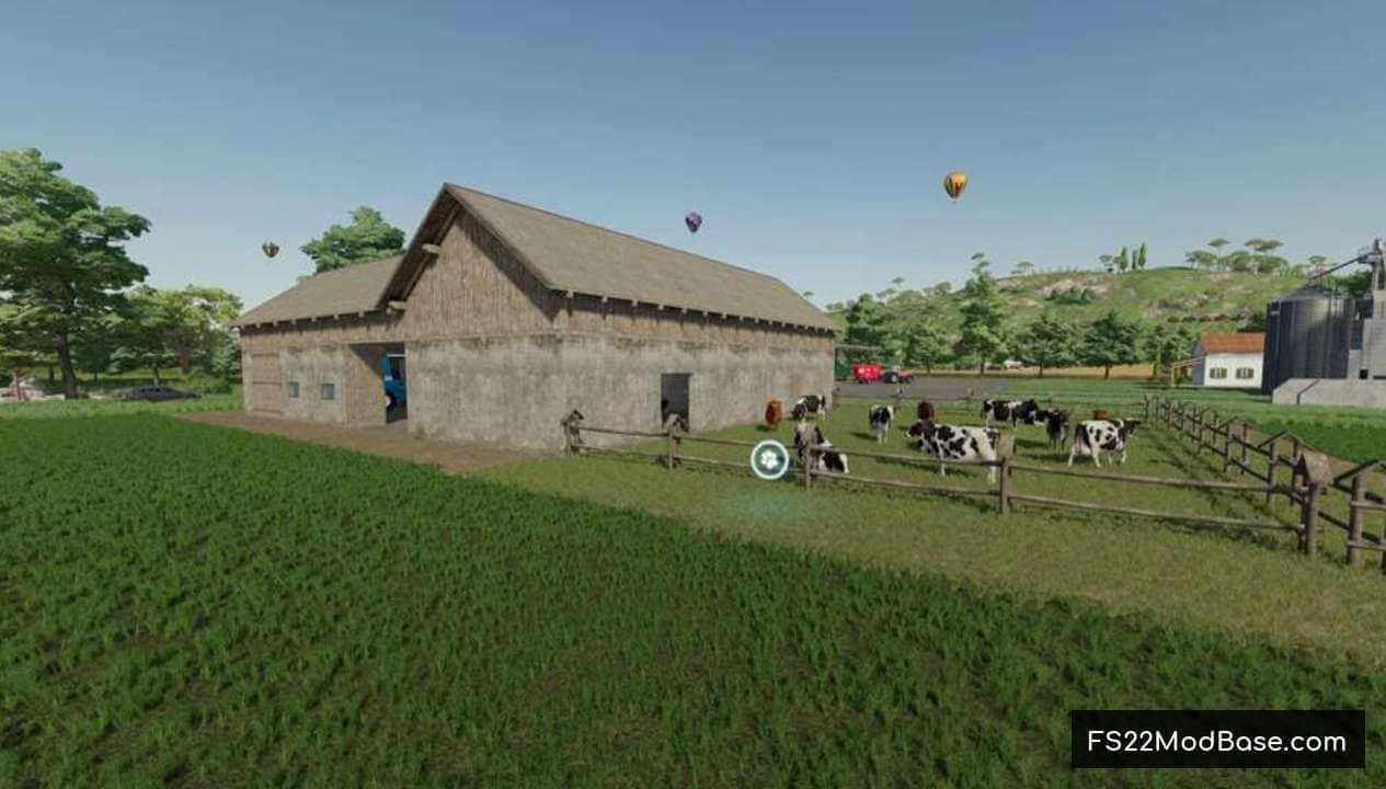 Cow Barn With Garage