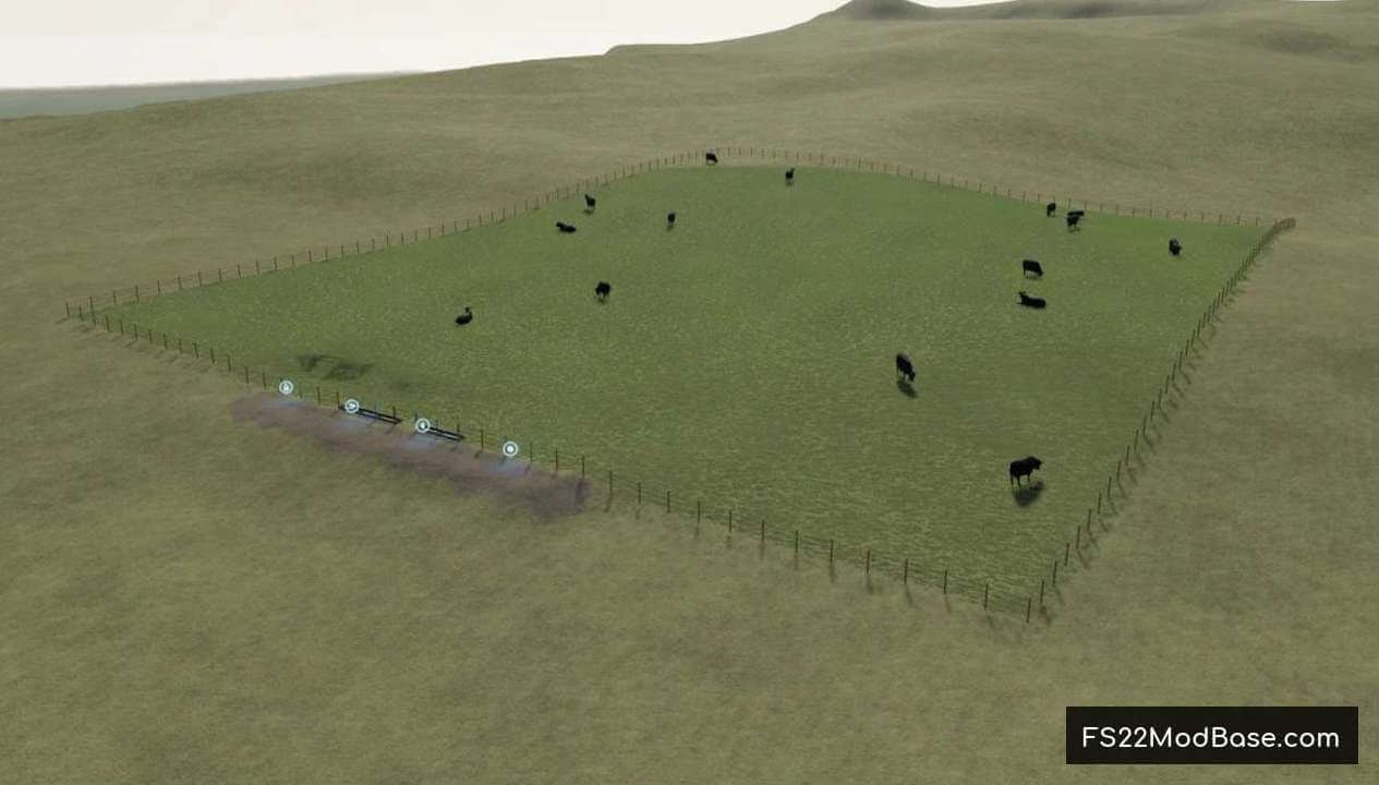 Designs Large Cow Pasture