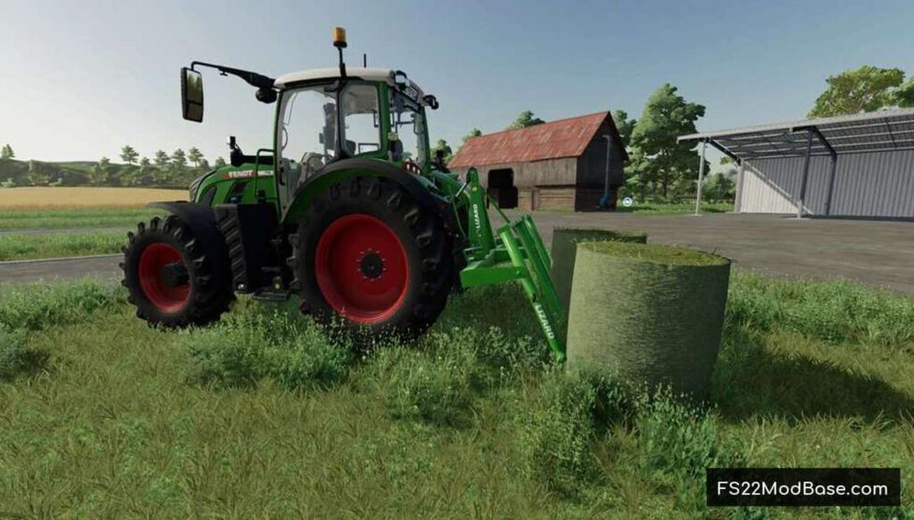 Lizard Round Bale Fork Farming Simulator 22 Mod Ls22 Mod Fs22 Mod 8325