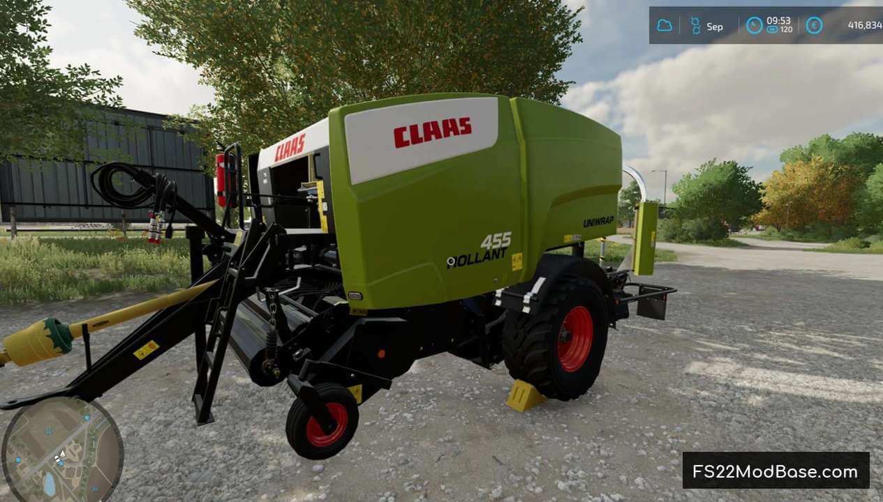 Claas Rollant 455 RC UniWrap AoiEdition