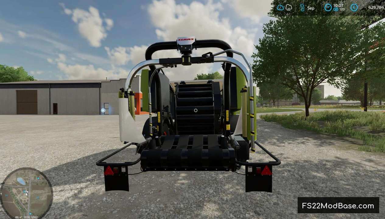 Claas Rollant 455 RC UniWrap AoiEdition