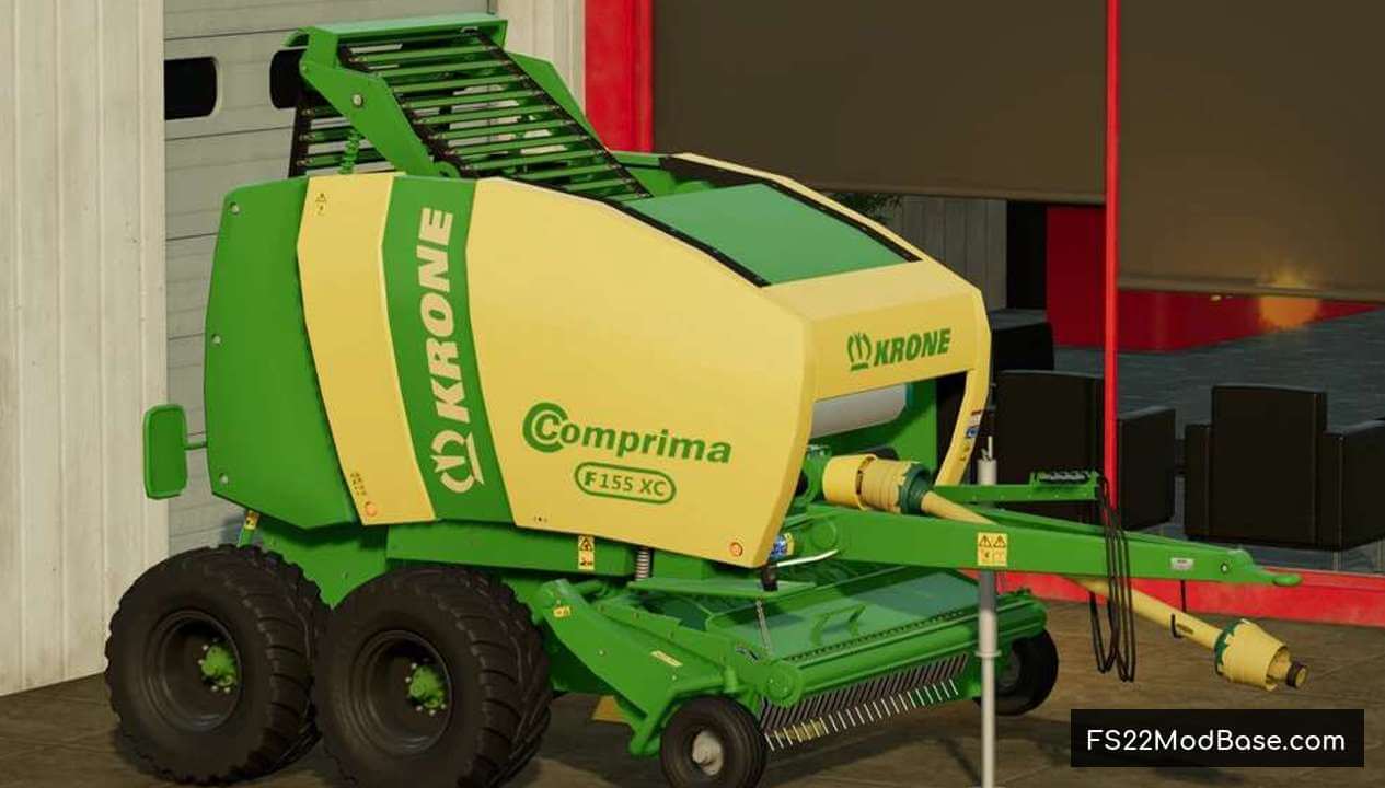 Krone Comprima F155 Xc Farming Simulator 22 Mod Ls22 Mod Fs22 Mod 1257