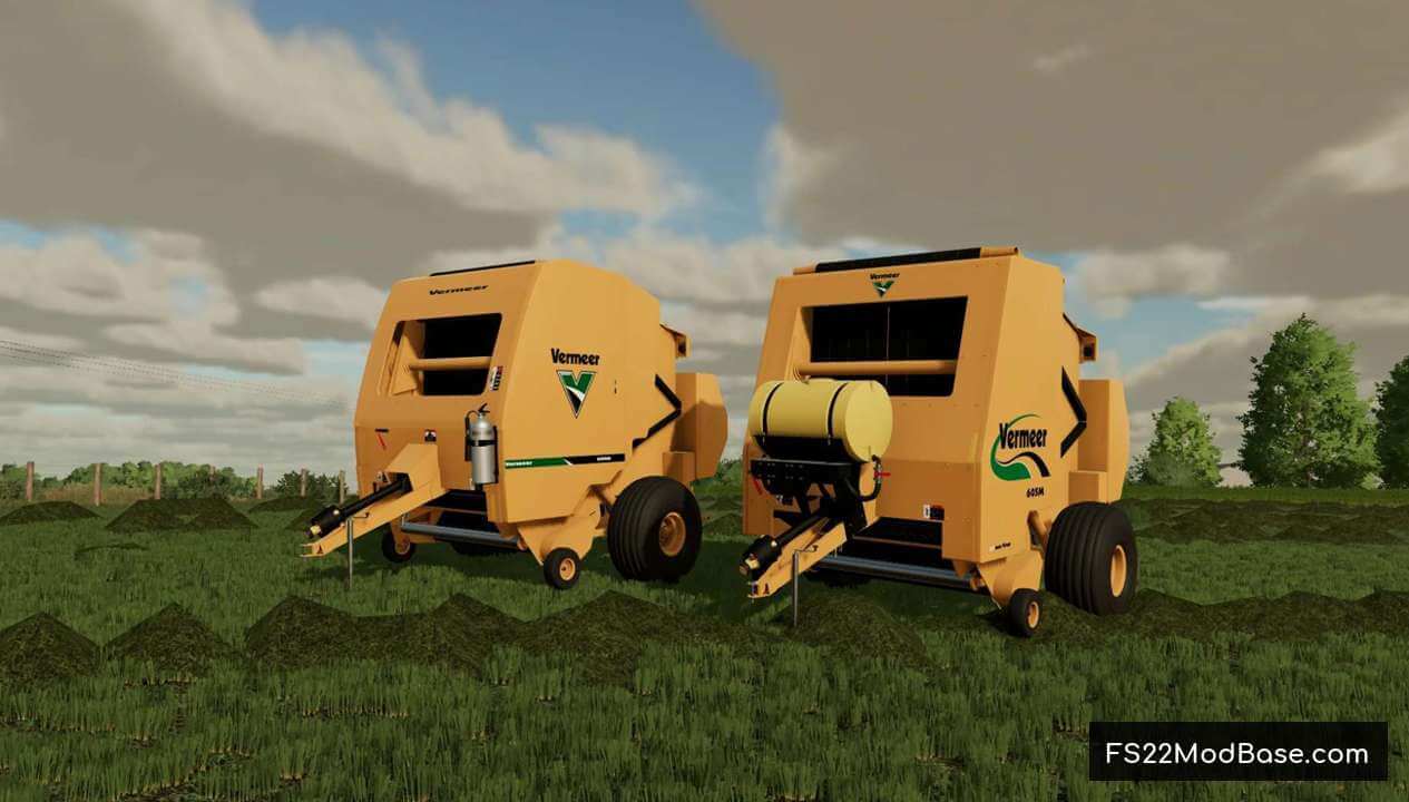 Vermeer 605N 605M Baler