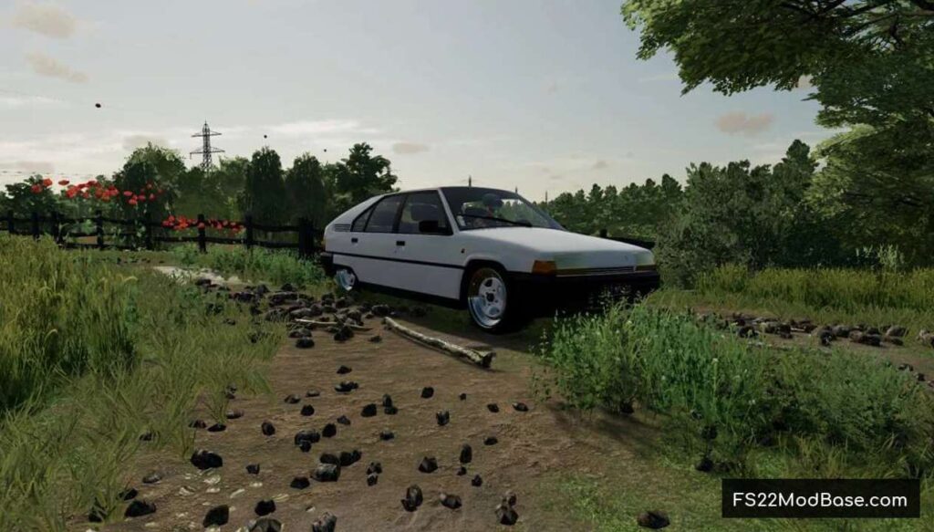 Citroen BX - Farming Simulator 22 Mod | LS22 Mod | FS22 Mod