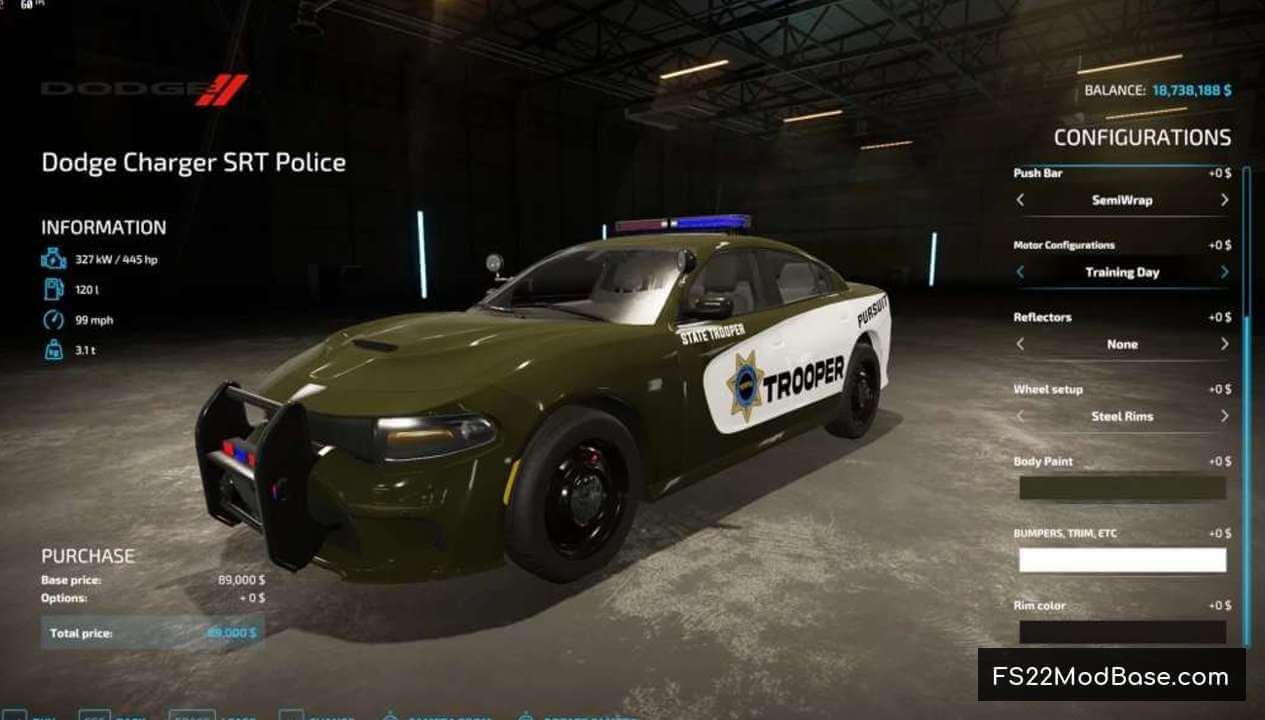 Dodge Charger SRT Police