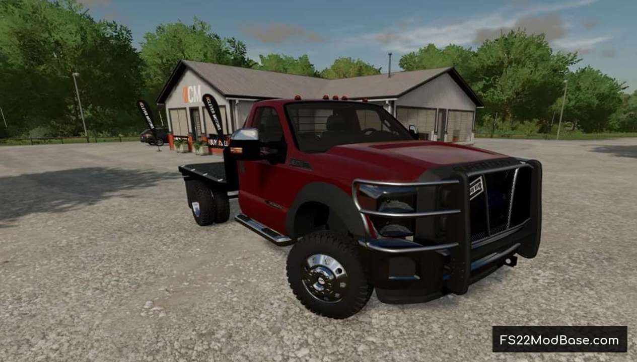 F550 FlatBed Truck