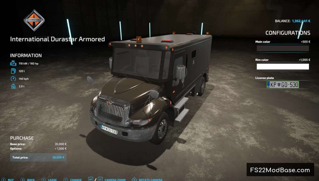 International Durastar Armored