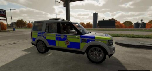 Land Rover Discovery 4 POLICE