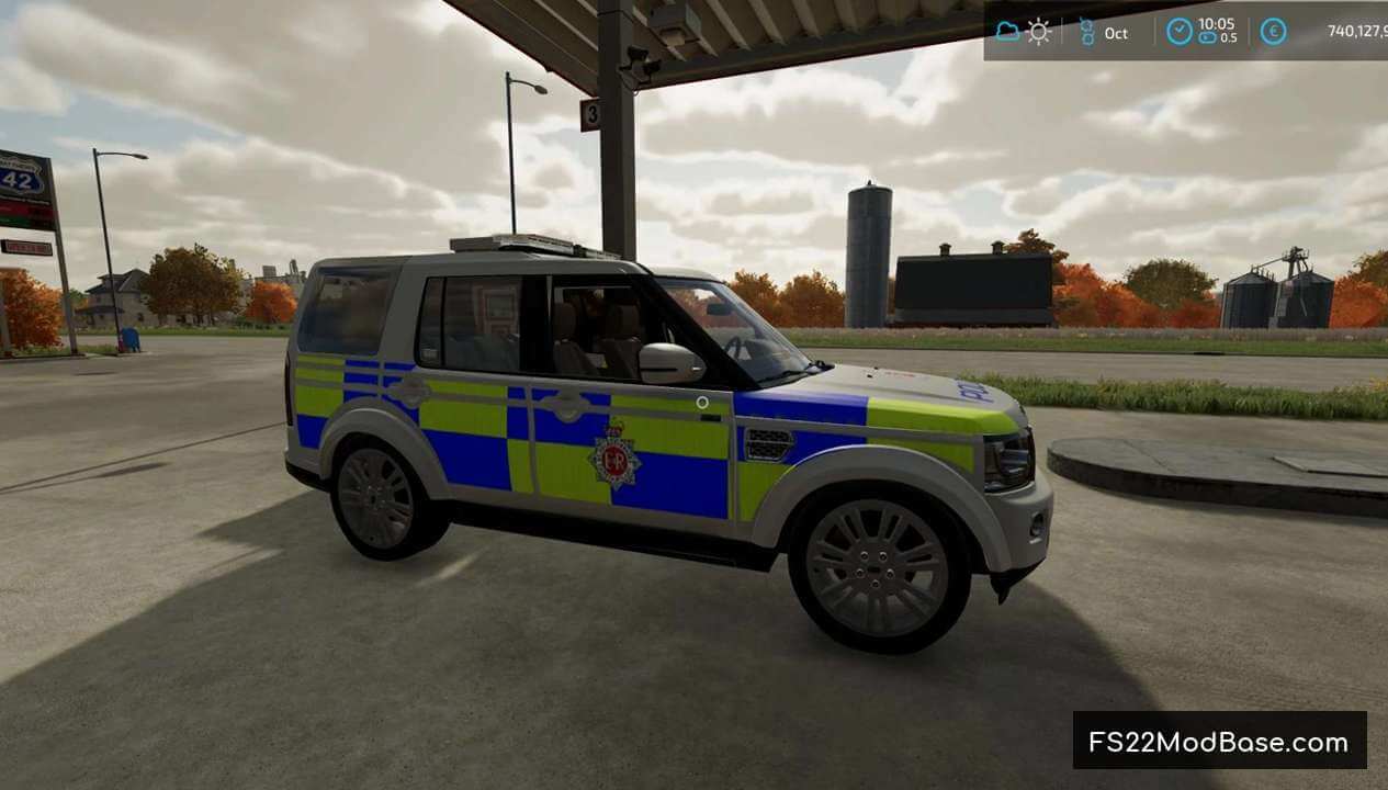 Land Rover Discovery 4 POLICE