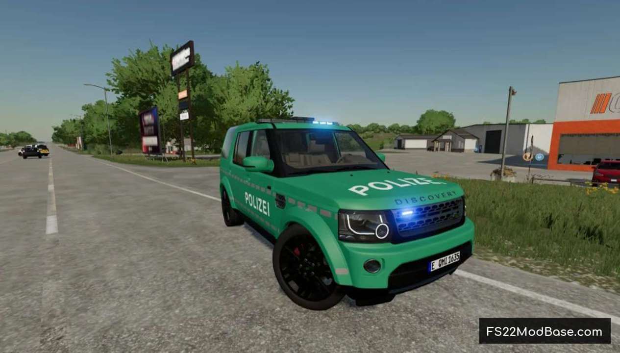 Land Rover Discovery 4 Police V2