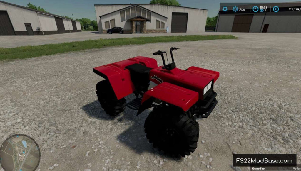 Lizard Quad Bear 350 4x4 Farming Simulator 22 Mod Ls22 Mod Fs22 Mod 8318