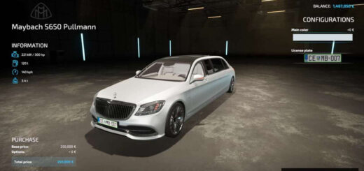 Maybach S650 Pullmann