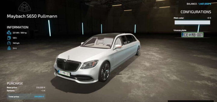 Maybach S650 Pullmann