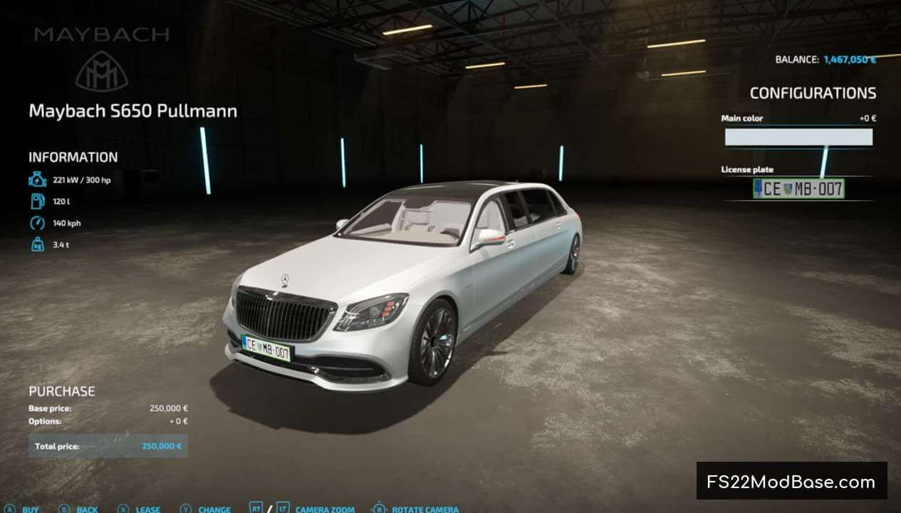 Maybach S650 Pullmann