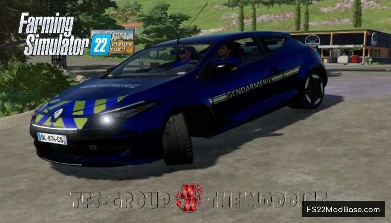 Megane RS3 Gendarmerie