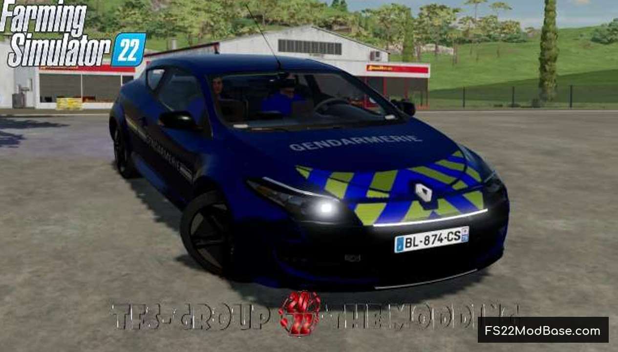 Megane RS3 Gendarmerie