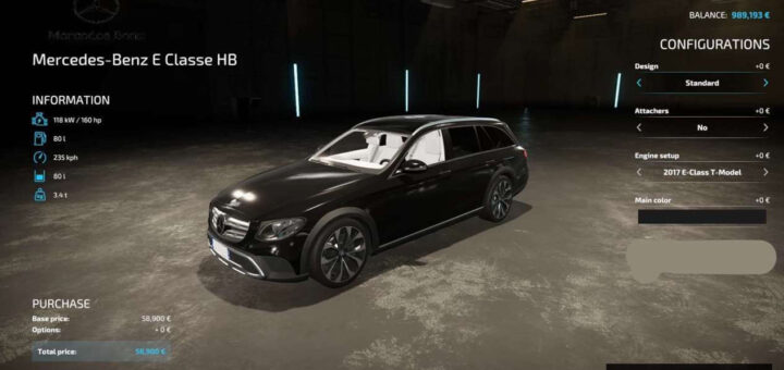 Mercedes-Benz E Classe HB