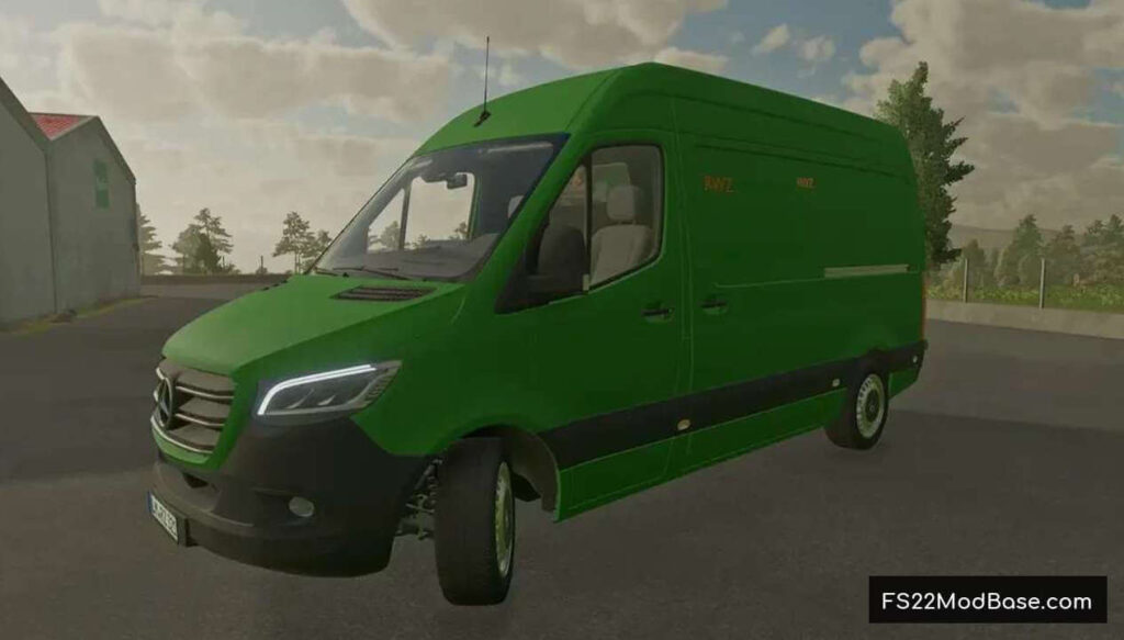 Mercedes Benz Sprinter 2021 Rwz - Farming Simulator 22 Mod 