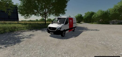 Mercedes Benz Sprinter-Tesla Service Van