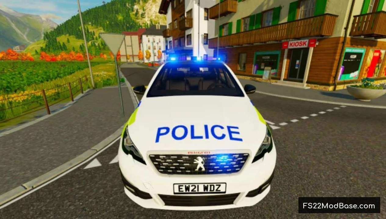 Peugeot 308 SW UK Police