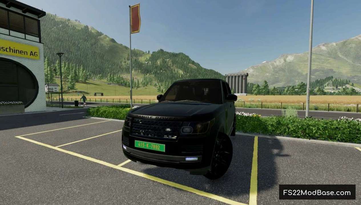 Range Rover Vogue 2014 Black Edition-Diplomatique