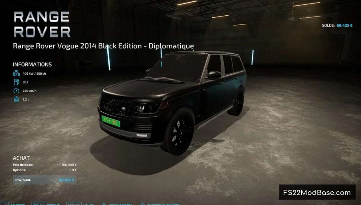 Range Rover Vogue 2014 Black Edition-Diplomatique