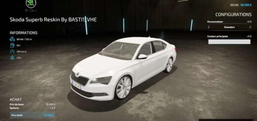 Skoda Superb Reskin By BASTI_VHE