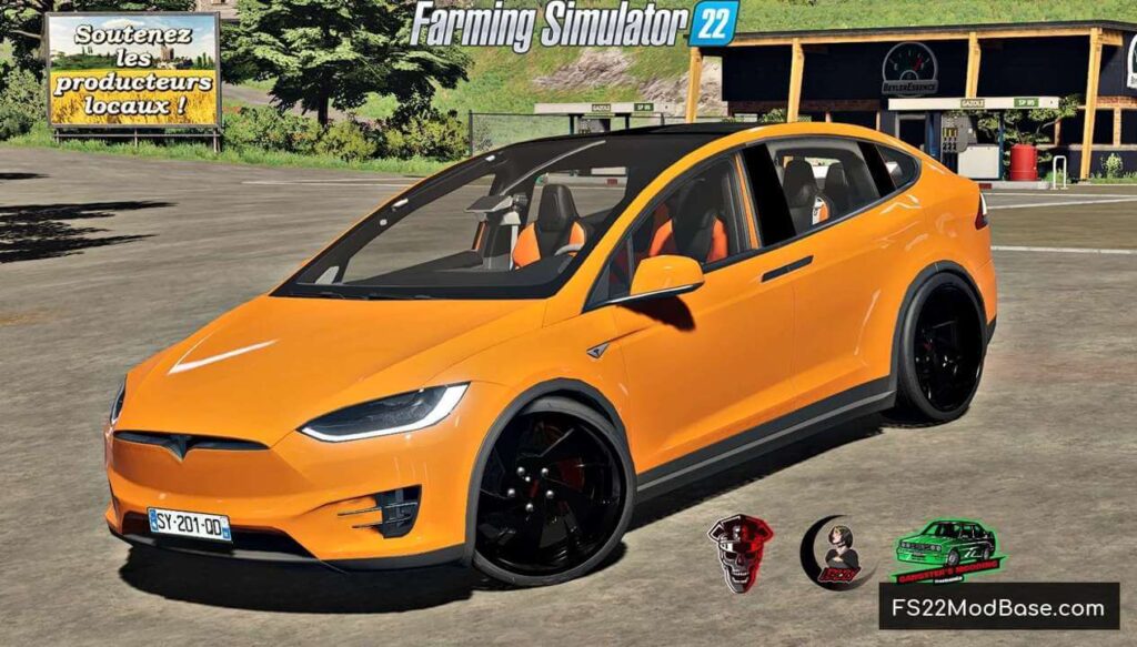 Tesla Model X 2017 - Farming Simulator 22 Mod | LS22 Mod | FS22 Mod