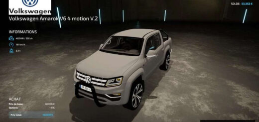 Volkswagen Amarok V6 4 motion V-2