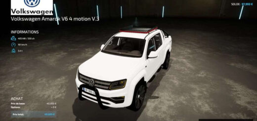 Volkswagen Amarok V6 4 motion V-3