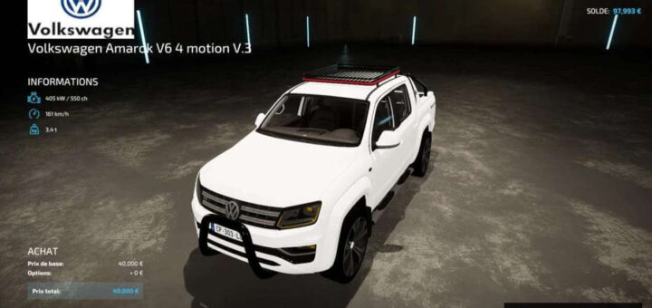 Volkswagen Amarok V6 4 motion V-3