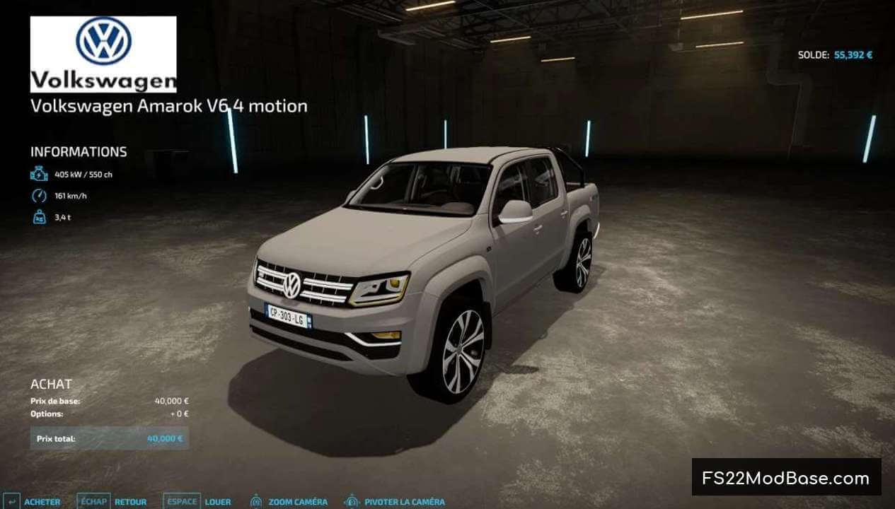 Volkswagen Amarok V6 4 motion