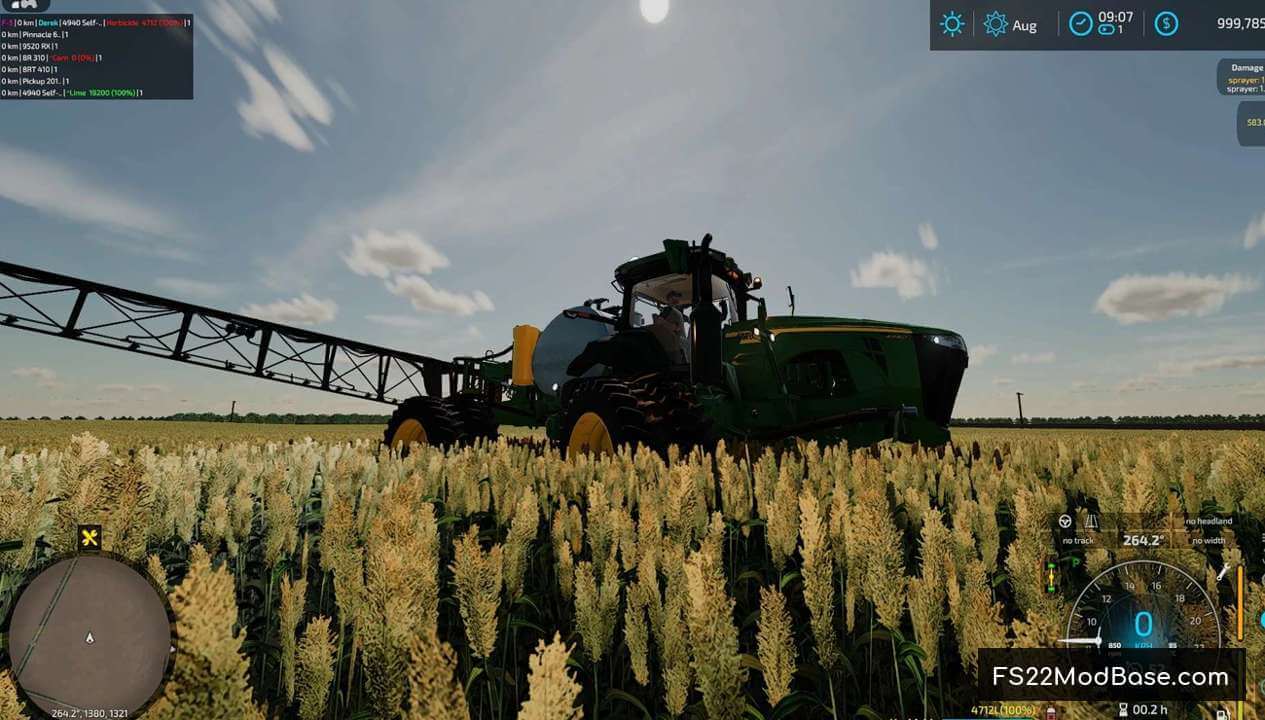 John Deere 4940 Self Propelled Sprayer Farming Simulator 22 Mod Ls22 Mod Fs22 Mod 6418