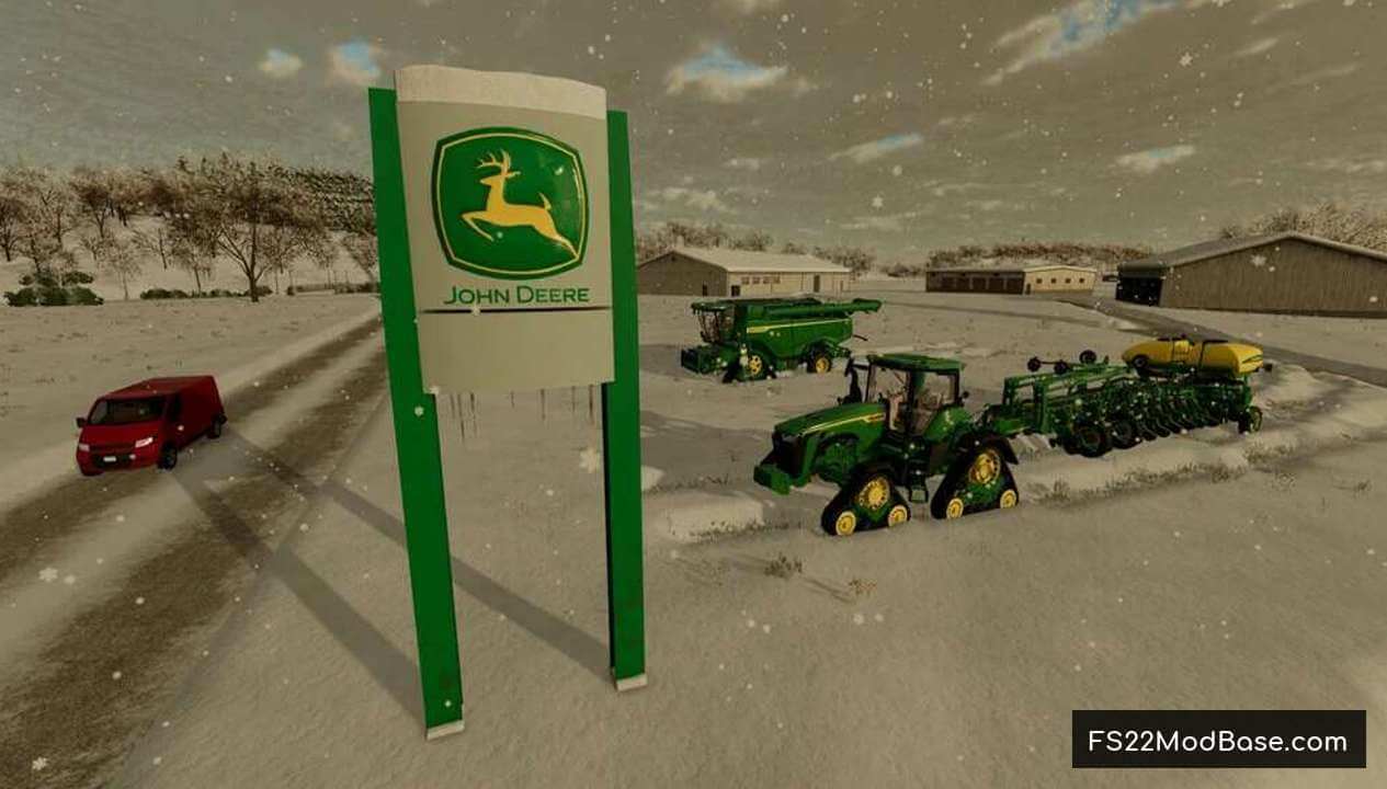 John Deere Dealer Sign