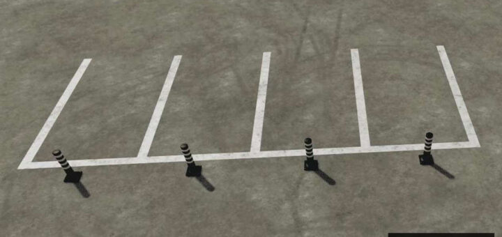 Placeable Parking Lines