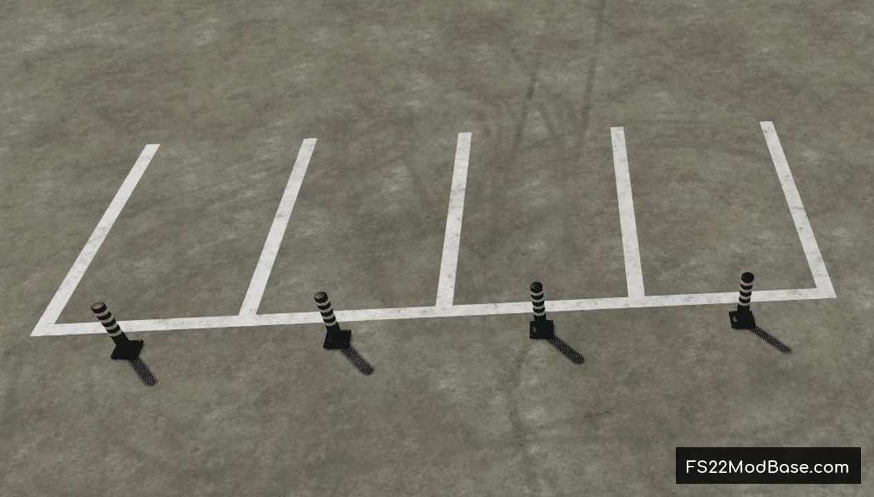 Placeable Parking Lines