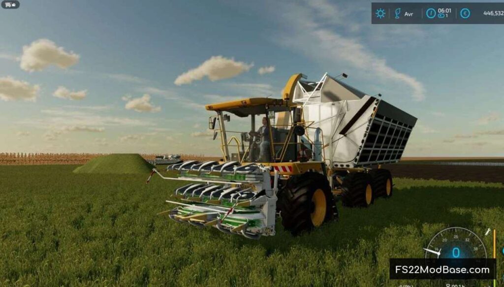 Forage Harvester Chaefer Farming Simulator 22 Mod Ls22 Mod Fs22 Mod 4868
