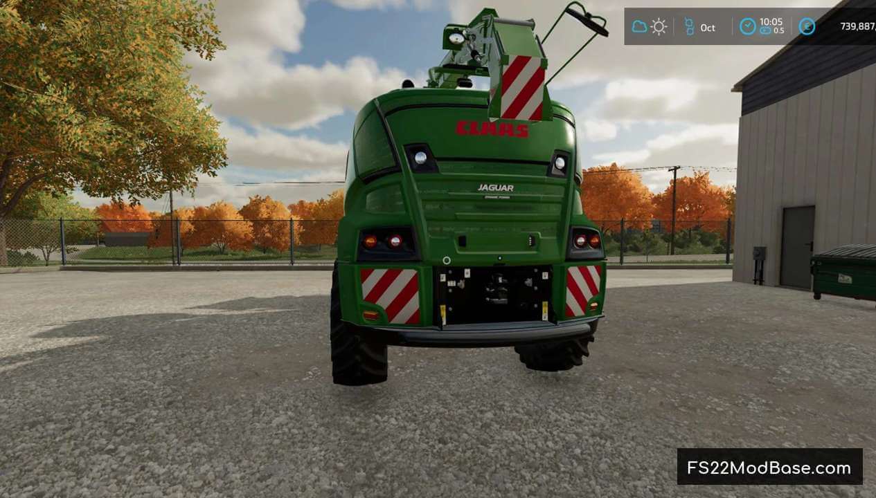 Jaguar 960 Terra Trac by C4F Claas Orbis 900 by C4F