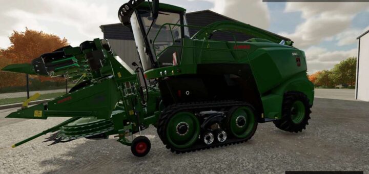 Jaguar 960 Terra Trac by C4F Claas Orbis 900 by C4F